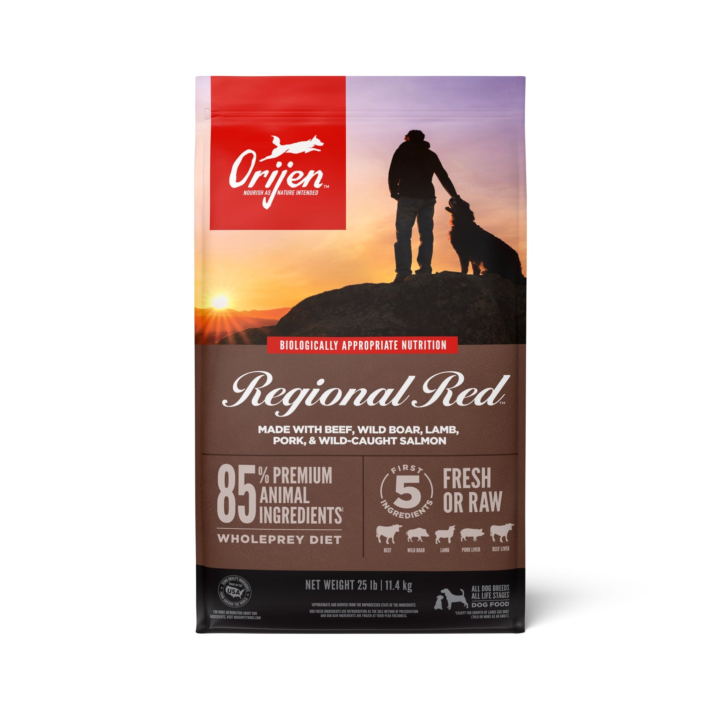 Orijen Grain Free Regional Red Dry Dog Food