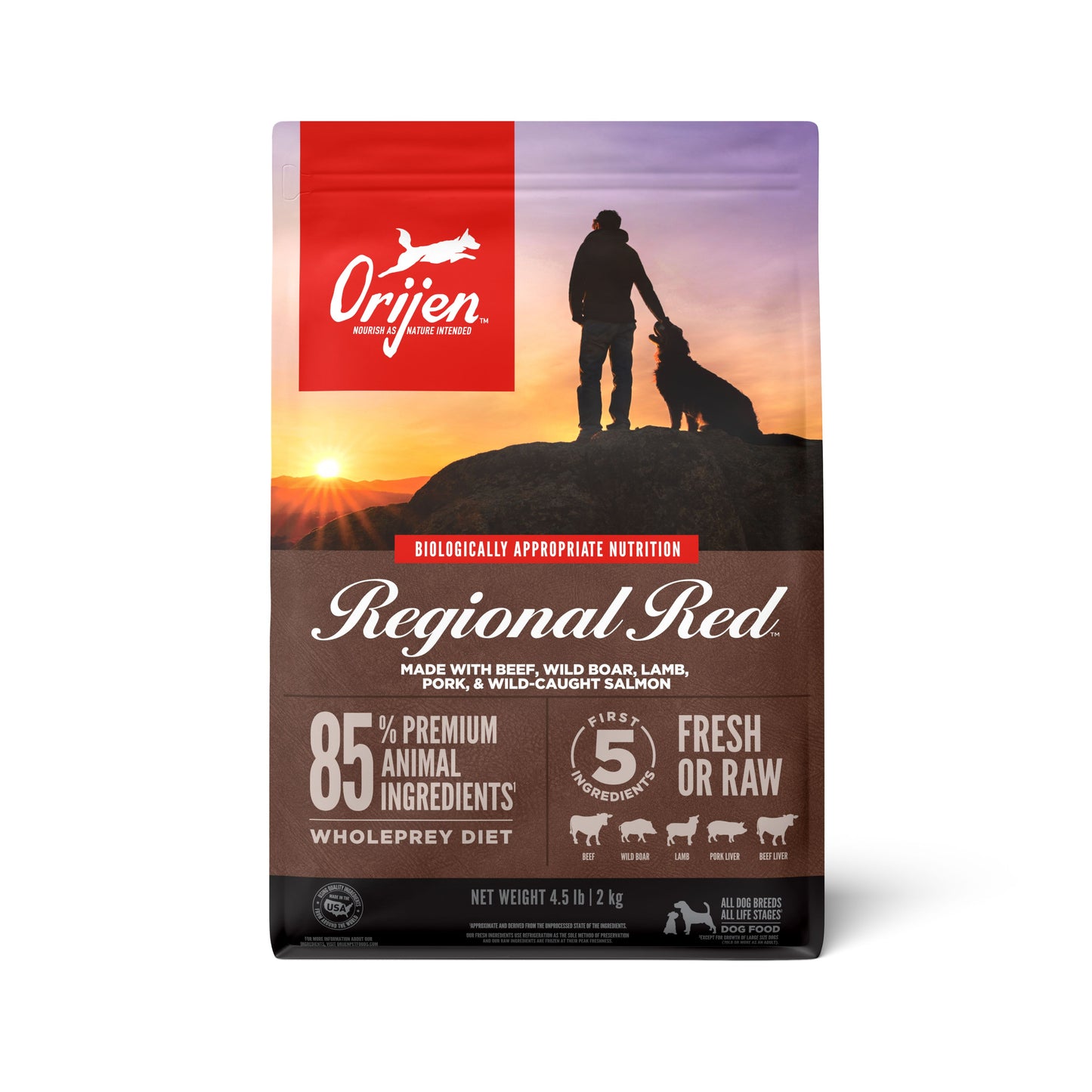 Orijen Grain Free Regional Red Dry Dog Food