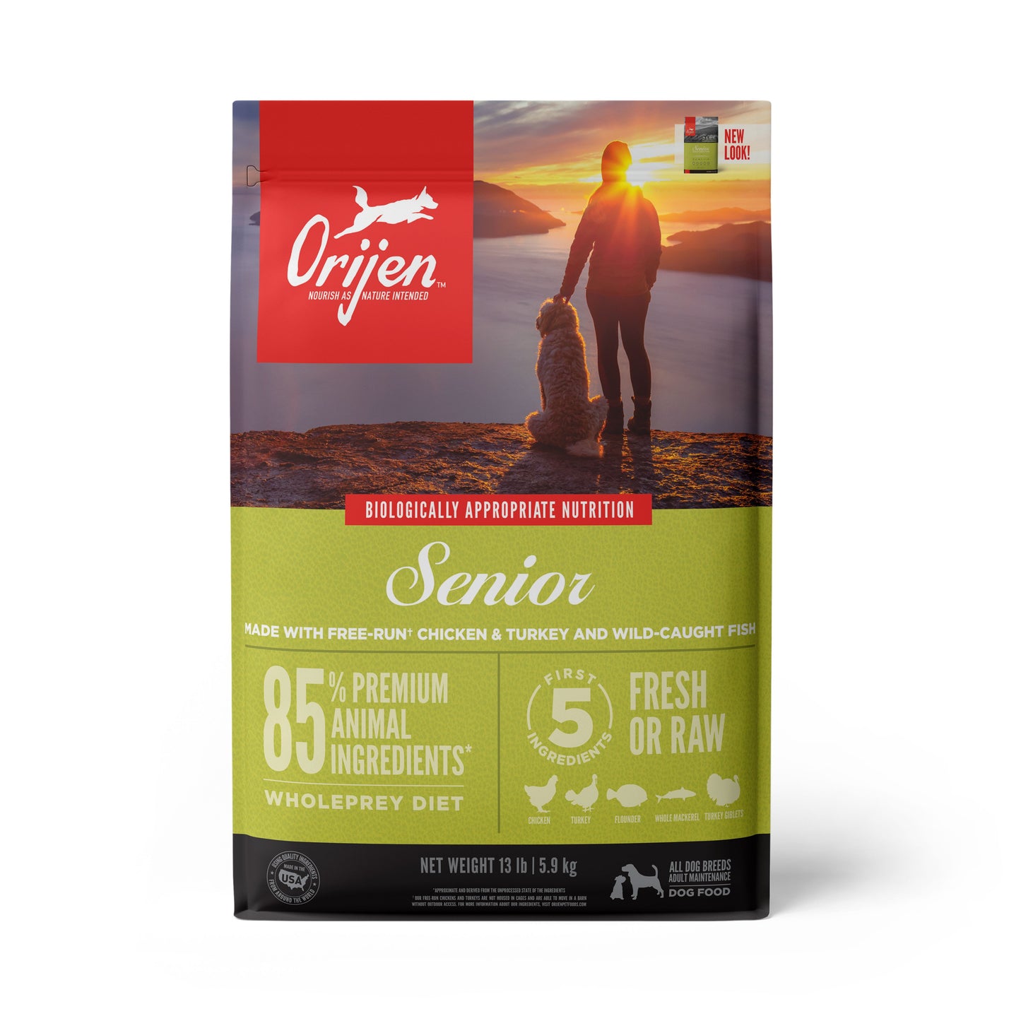 Orijen Grain Free Senior Dry Dog Food