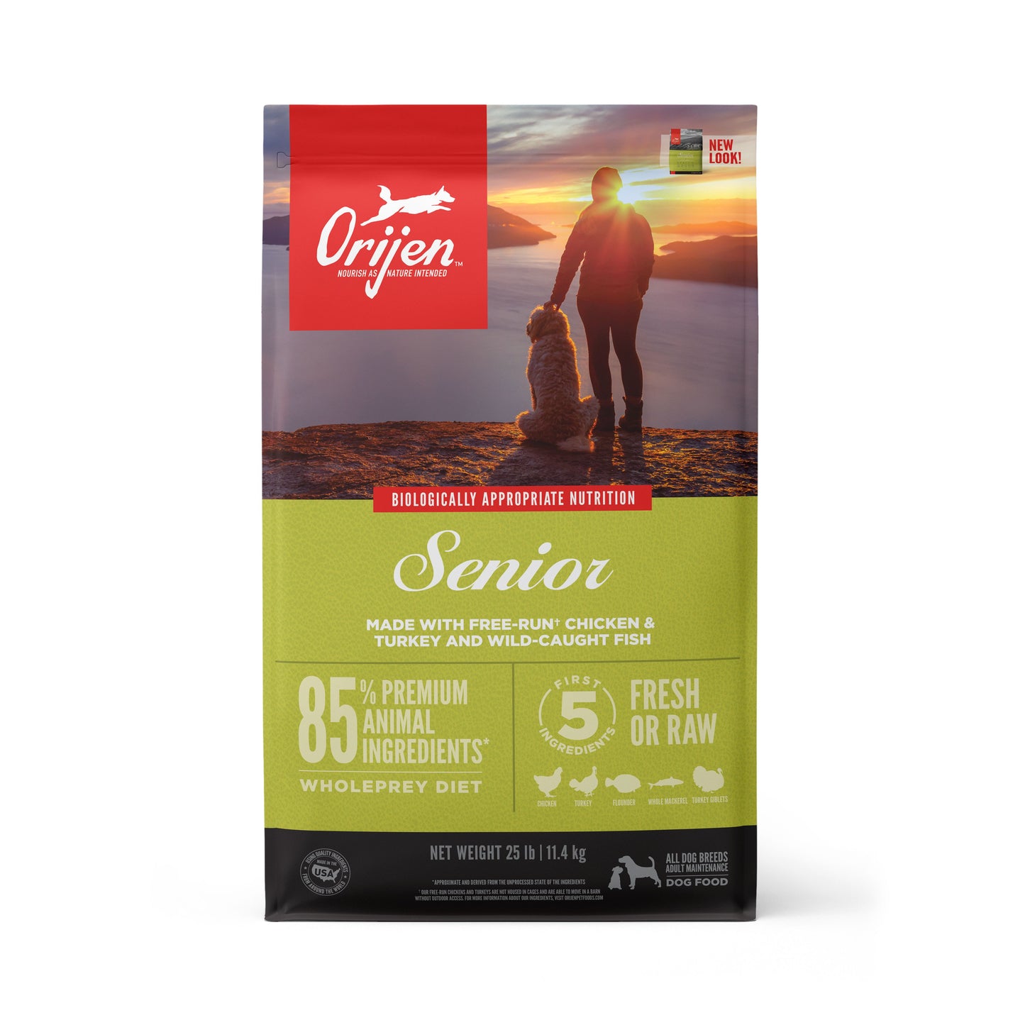 Orijen Grain Free Senior Dry Dog Food