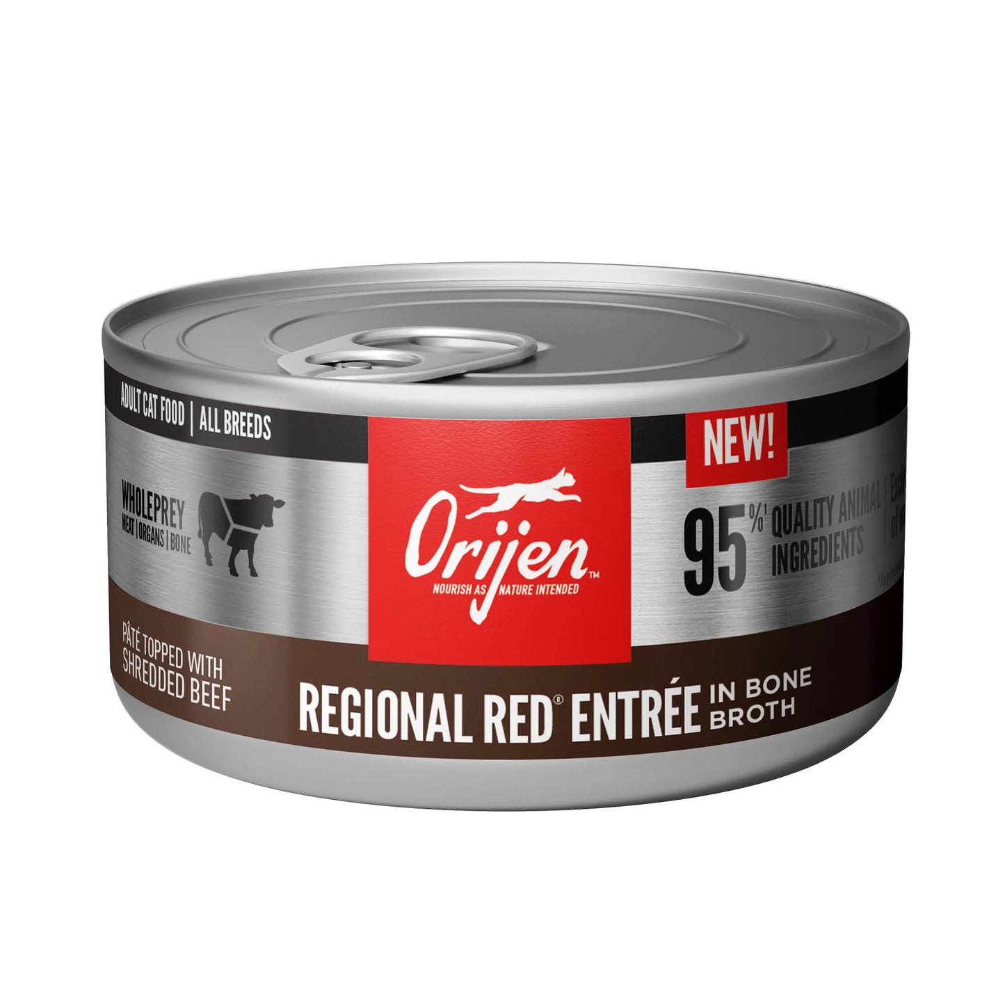 Orijen Regional Red Entrée In Bone Broth, Wet Cat Food