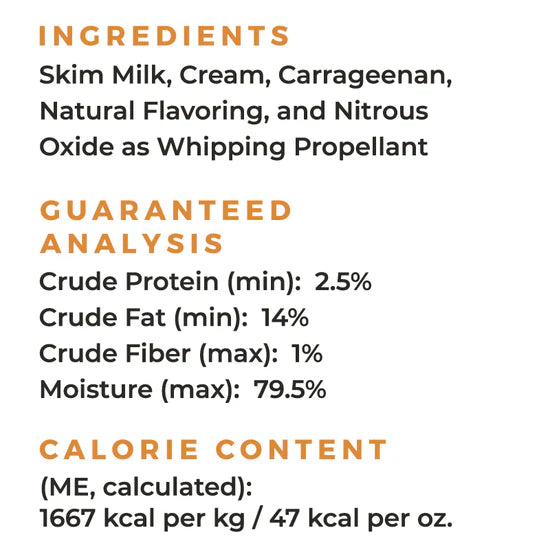 Pup Cup Whipped Dog Treat, Peanut Butter Recipe, 13-oz Can