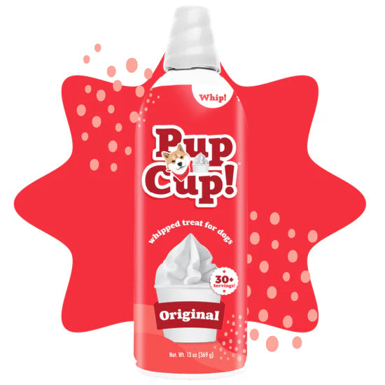 Pup Cup Whipped Dog Treat, Original Recipe, 13-oz Can