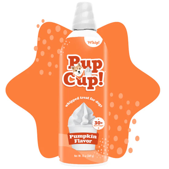 Pup Cup Whipped Dog Treat, Pumpkin Recipe, 13-oz Can