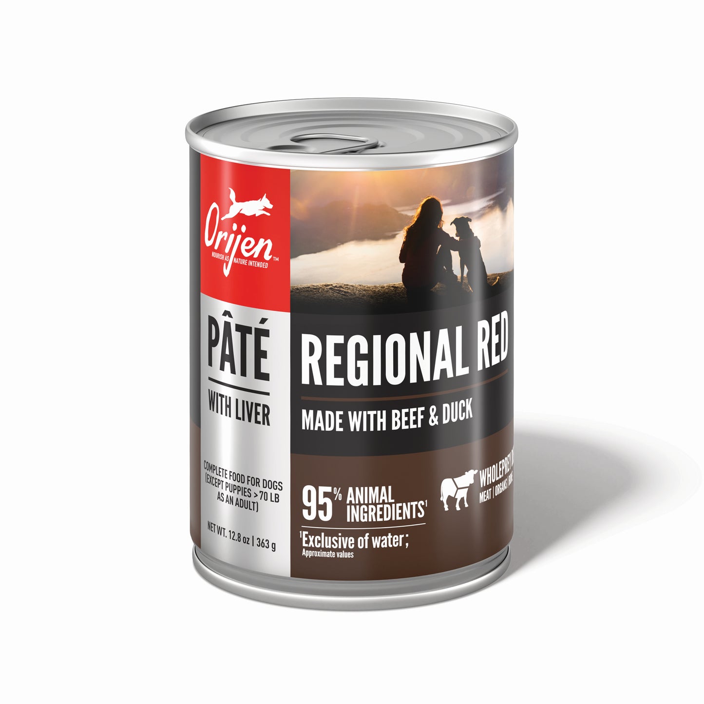 Orijen Regional Red Pate With Liver, Wet Dog Food, 12.8-oz Case of 12