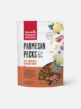 The Honest Kitchen Parmesan Pecks: Beef & Blueberry, Dog Treat, 8-oz Bag