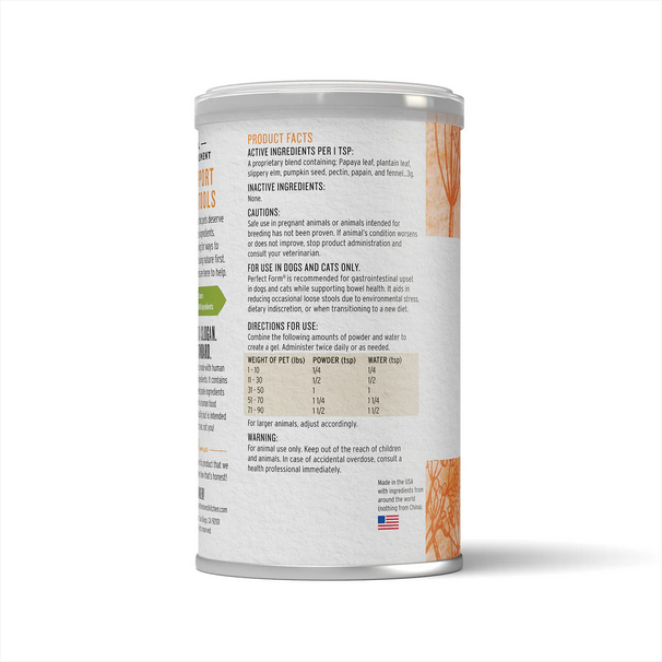 The Honest Kitchen Perfect Form Herbal Digestive Supplement Powder, 3.2-oz Can