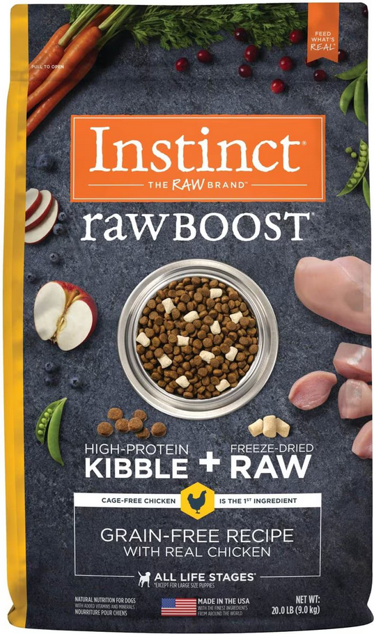 Instinct Raw Boost Chicken, Dry Dog Food