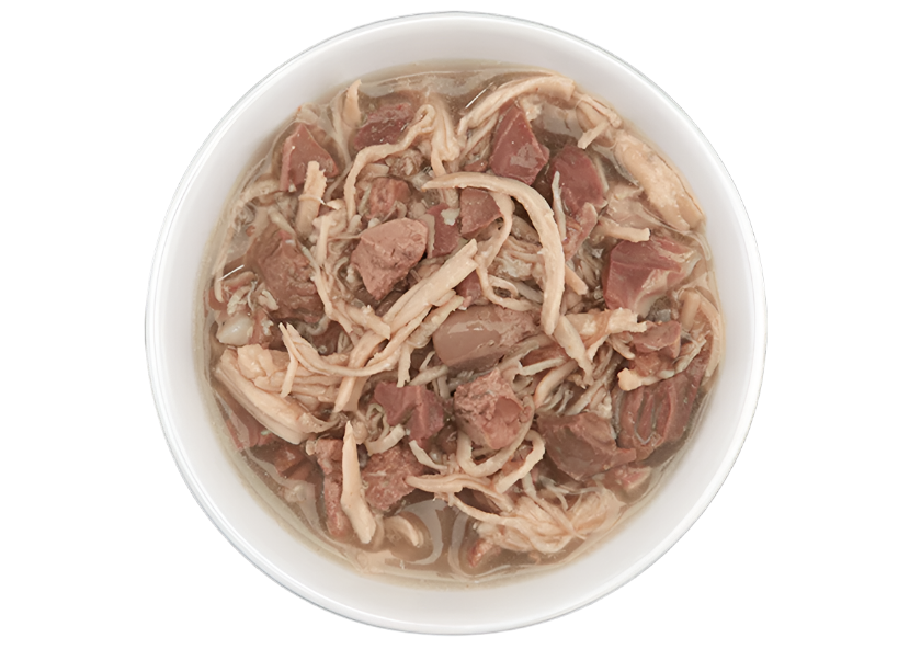 Tiki Cat After Dark Chicken & Beef Recipe in Broth, 2.8-oz Case of 12