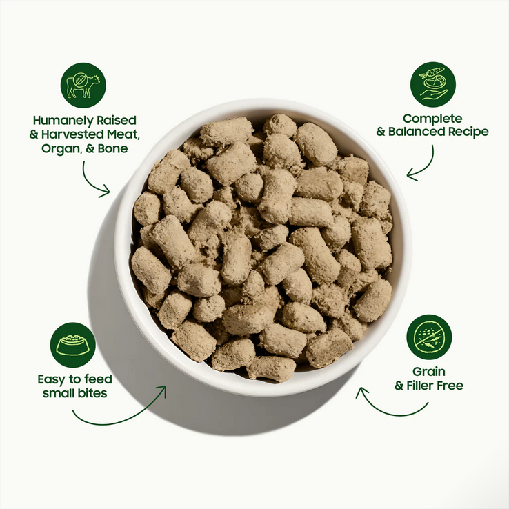 Smallbatch Chicken Small Bites, Freeze-Dried Raw Dog Food