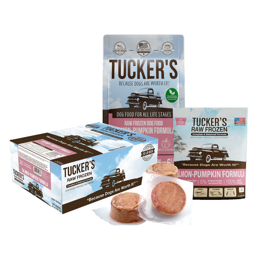 Tucker's Salmon-PumpkinDiet, Frozen Raw Dog Food