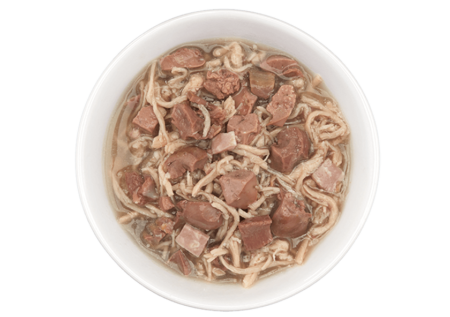 Tiki Cat® After Dark® Whole Foods Chicken & Pork Recipe in Broth, 2.8-oz Case of 12
