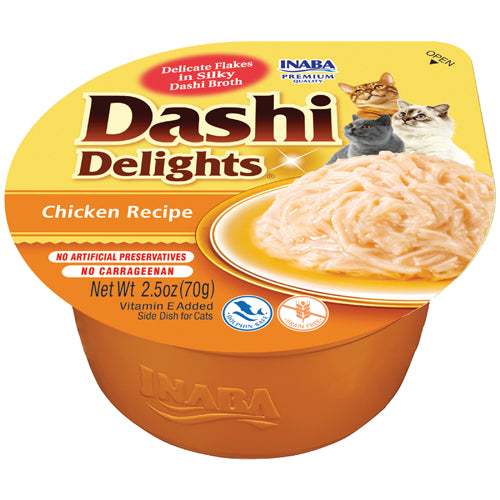 Inaba Dashi Delights Chicken Recipe, Cat Food Toppper