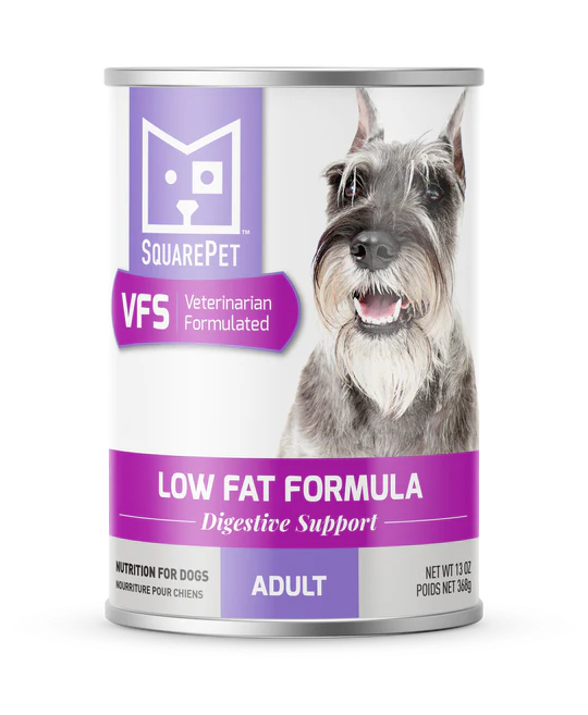 SquarePet VFS Low Fat Formula, Wet Dog Food, 13-oz Case of 12