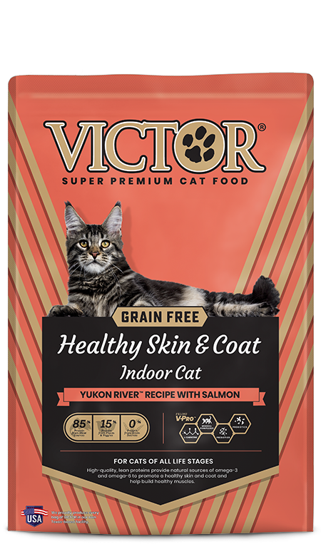 Victor Grain-Free Healthy Skin & Coat 5-lb, Dry Cat Food