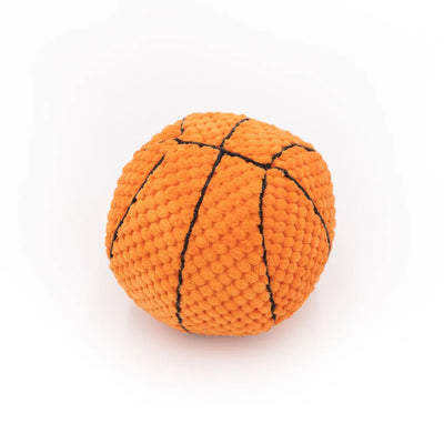 Zippy Paws Sportsballz Basketball, Dog Toy
