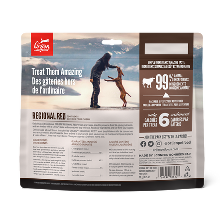 Orijen Regional Red Freeze-Dried, Dog Treat