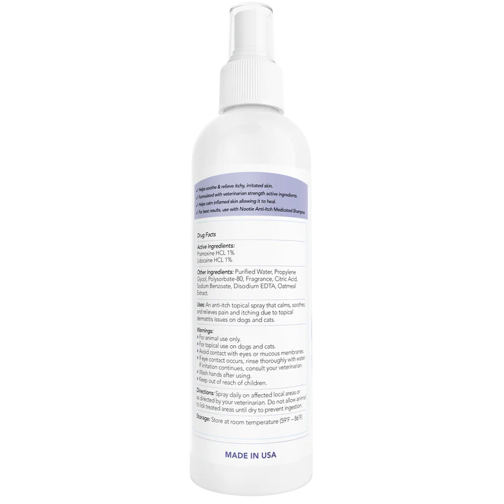 Nootie Anti-Itch Medicated 8-oz, Pet Spray