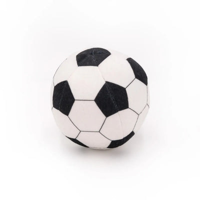 Zippy Paws Spotsballz Soccer Ball, Dog Toy