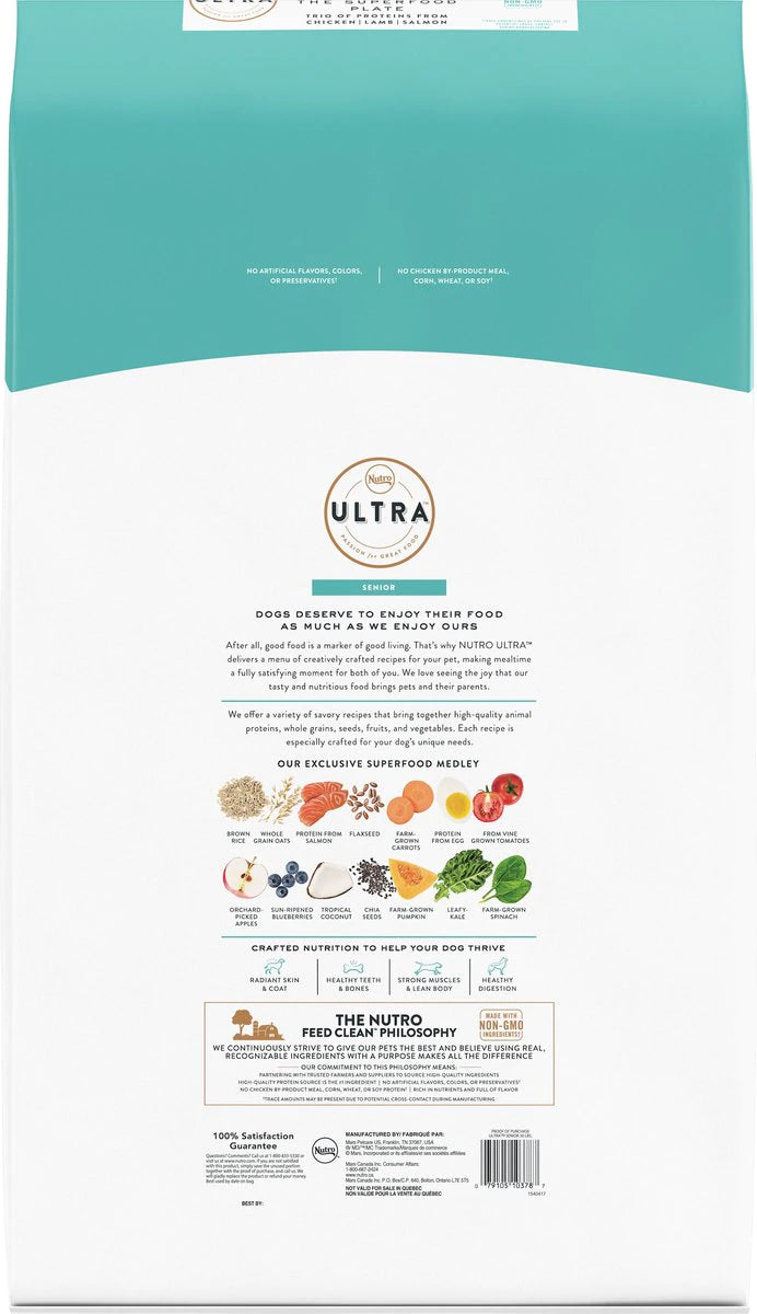 Nutro Ultra Senior 30-lb, Dry Dog Food