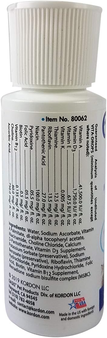 Oasis Vita Drops 2-oz, Rabbit Supplement