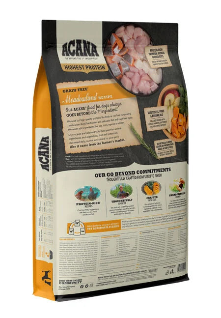 Acana Highest Protein Meadowland Recipe, Dry Dog Food