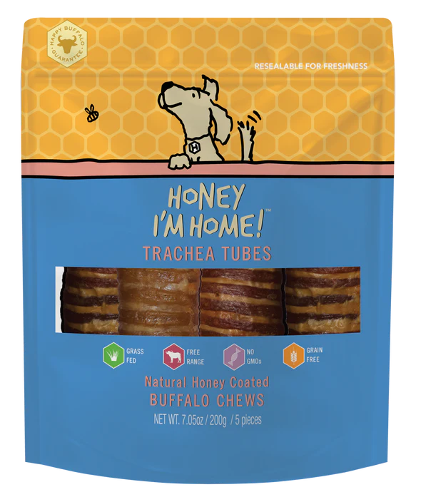 Honey I'm Home Trachea Tube, Dog Chew