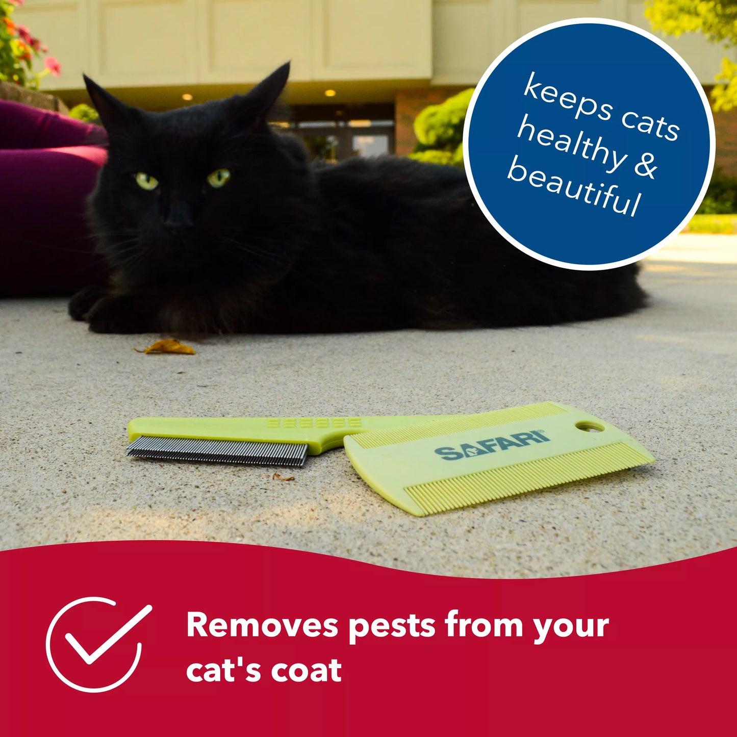 Safari Flea Comb For Cats