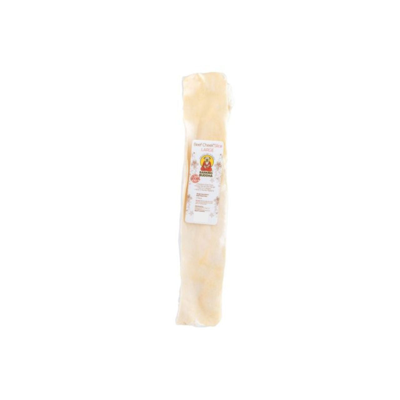 Barking Buddha Large Beef Cheek Slice, Dog Chew