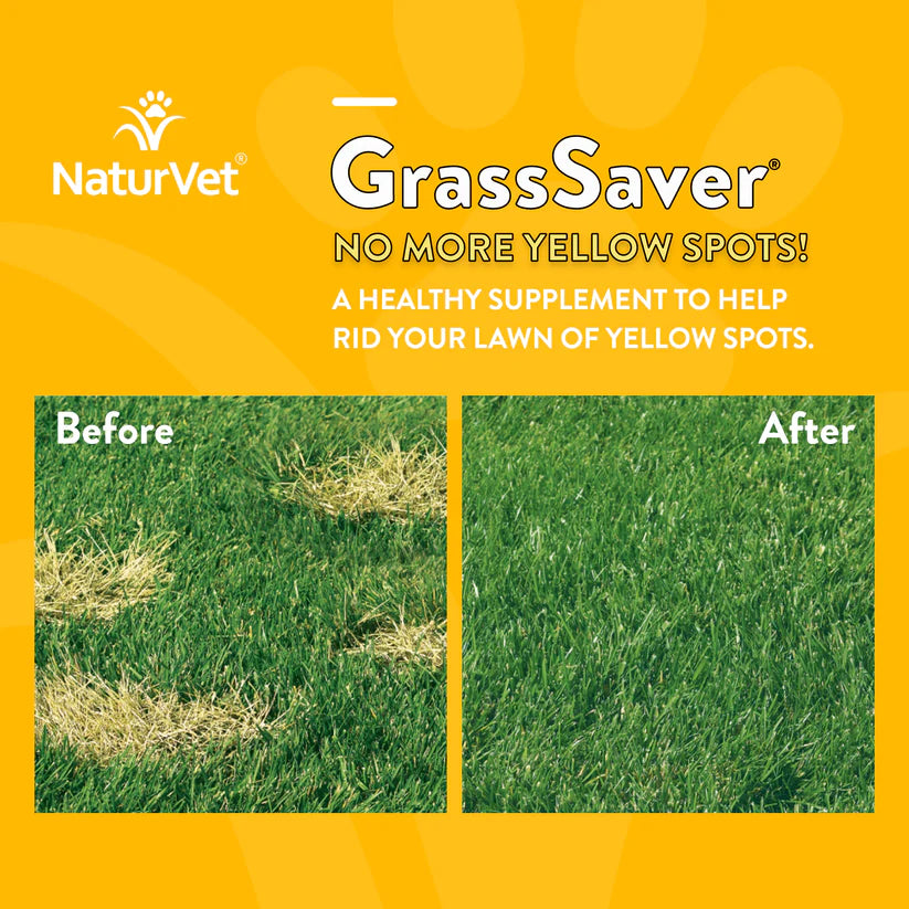 NaturVet GrassSaver® Wafers 300-Count, Dog Supplement