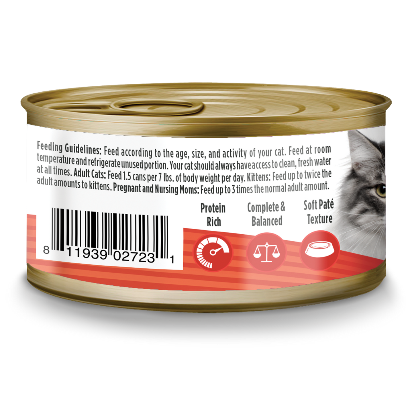 Nulo Freestyle Cat & Kitten Chicken & Salmon Pate Recipe, Wet Cat Food, 2.8-oz Case Of 12