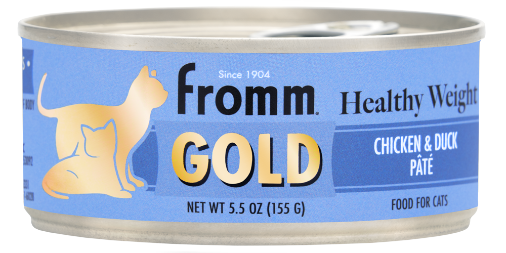 Fromm Healthy Weight Gold Chicken & Duck Pate, Wet Cat Food Case