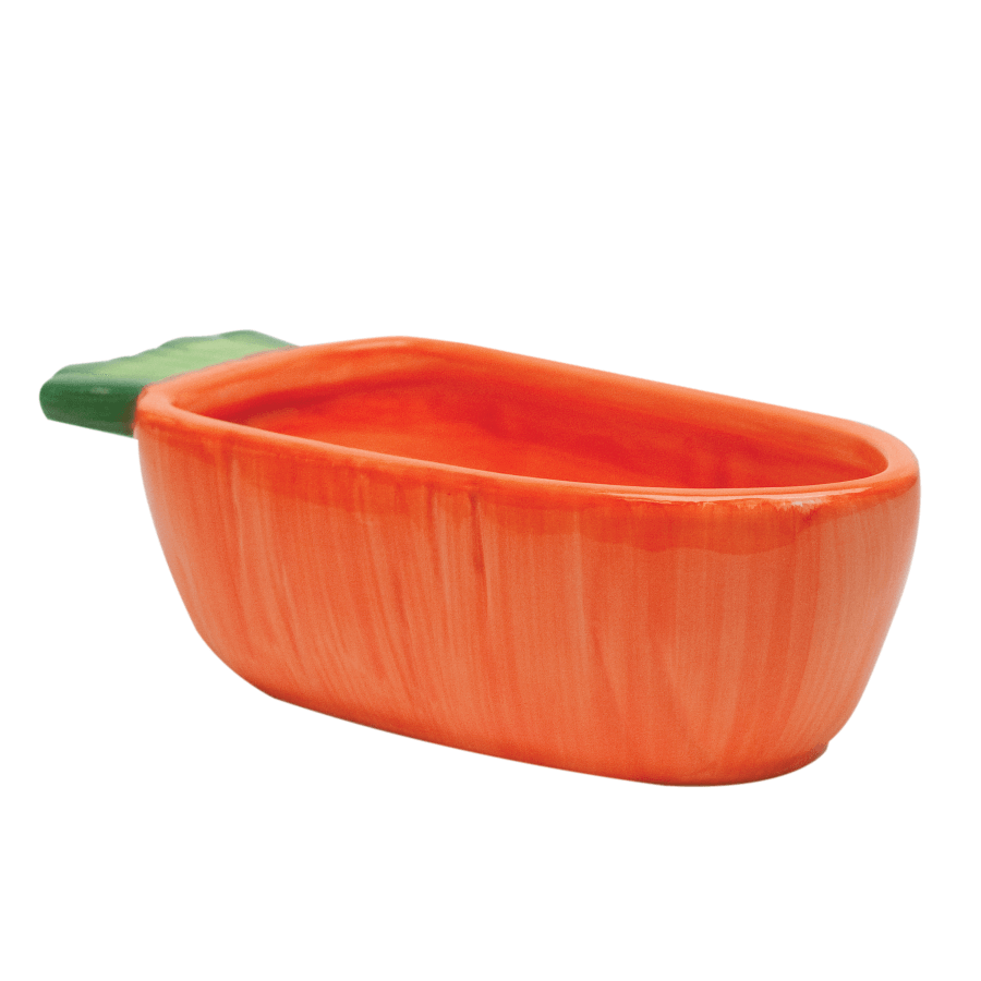 Kaytee Veg-T-Bowl Carrot 22-oz, Small Animal Bowl
