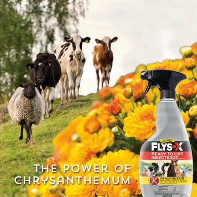 Absorbine Flys-X® Ready To Use Insecticide For Livestock 32-oz Spray, Insect Repellent