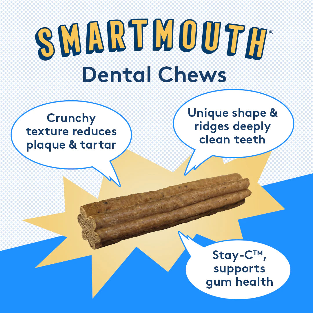 The Missing Link Small/Medium Smartmouth™ Dental Chews For Dogs, 28-Count