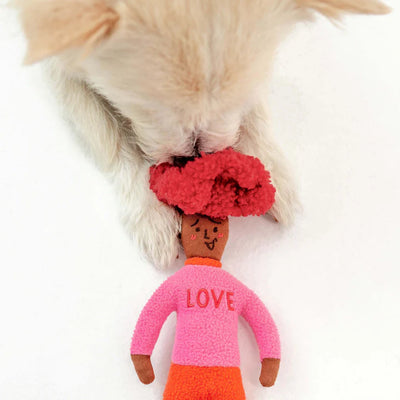 The Furryfolks Hooman Nose Work "Love", Dog Toy