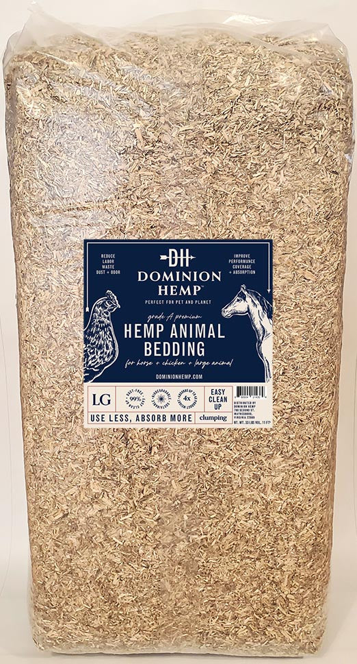 Dominion Hemp Bedding, 10 Cubic Feet