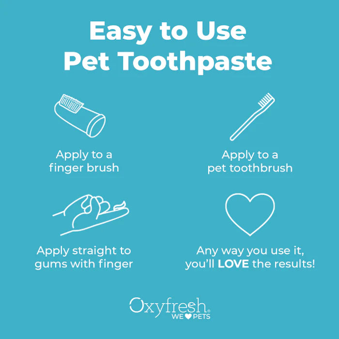 Oxyfresh Premium Pet Dental Gel 4-oz, Pet Toothpaste