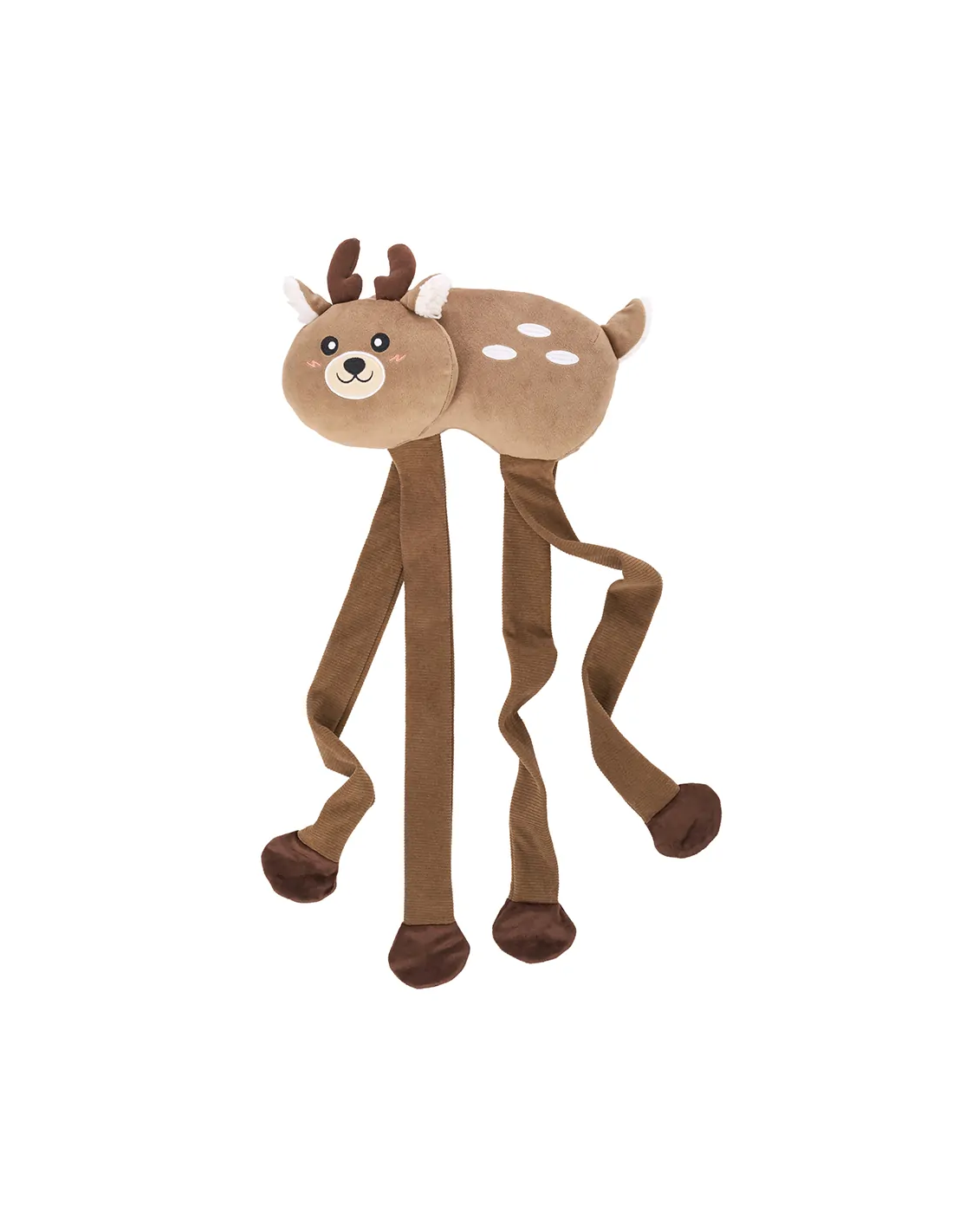 Zippy Paws EcoZippy Holiday Crinkle Reindeer, Dog Toy