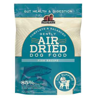 Redbarn Gut Health And Digestion Fish Recipe 2-lb, Air-Dried Dog Food