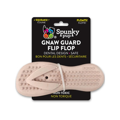 Spunky Pup Gnaw Guard Flip Flop, Dog Toy