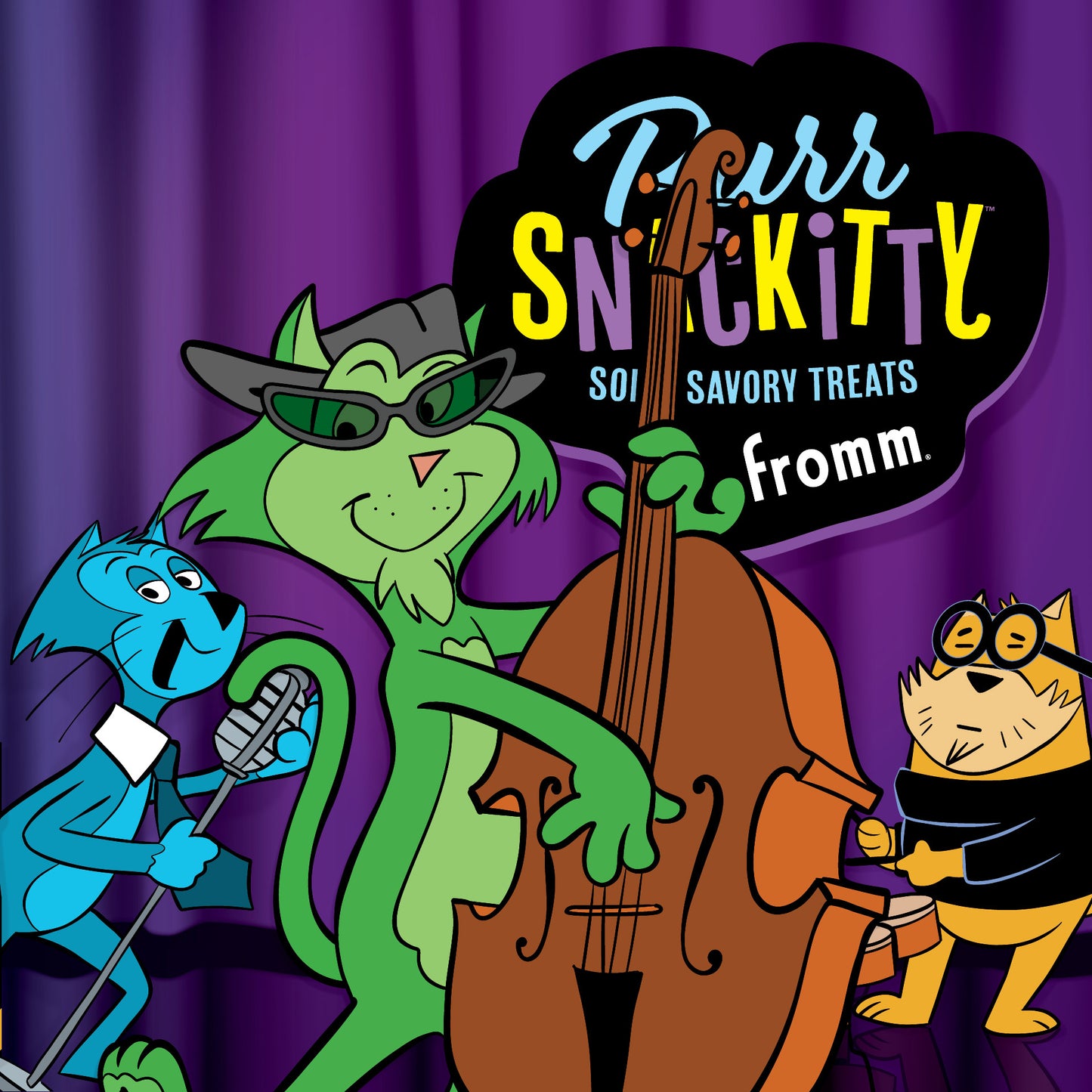 Fromm Purr Snackitty Salmon Recipe 3-oz, Cat Treat