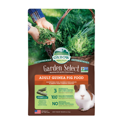 Oxbow Garden Select Adult Guinea Pig Food, 4-lb