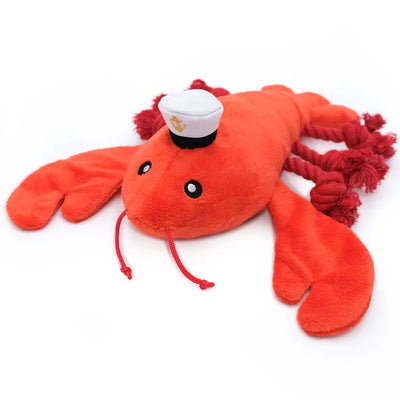 Zippy Paws Playful Pal Luca The Lobster, Dog Toy