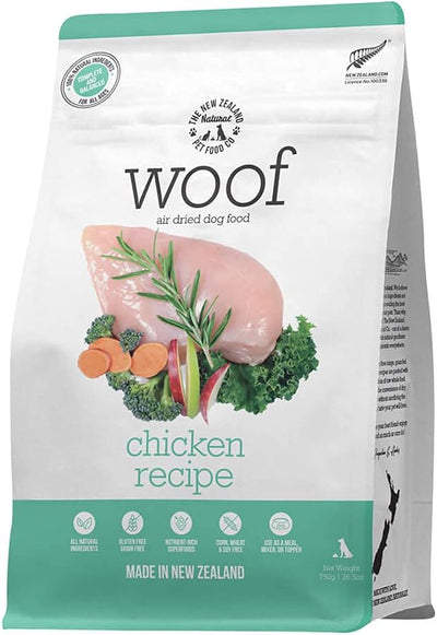 The New Zealand Natural Pet Food Co Woof Chicken Recipe, Air-Dried Dog Food