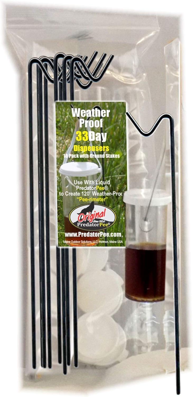 Maine 33 Day Dispensers 10 Pack, Dispensing Vials