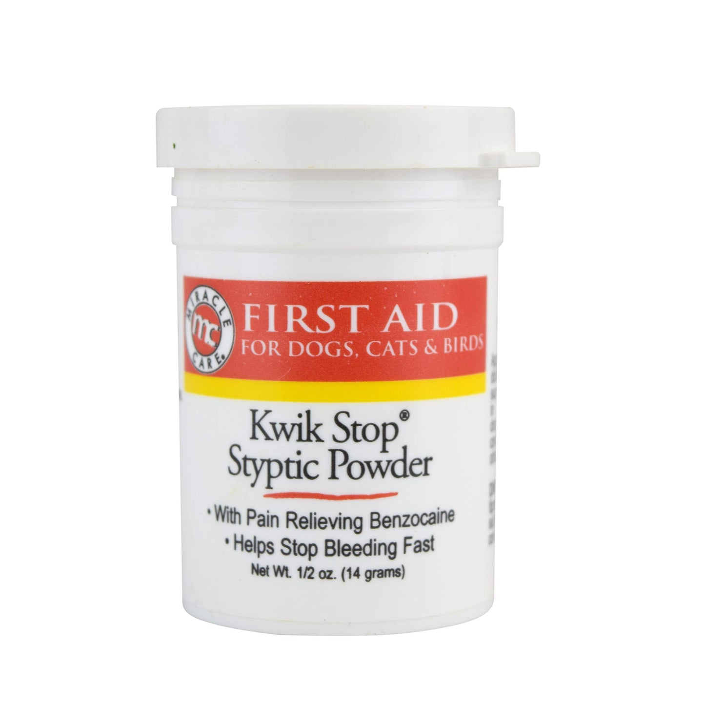 Miracle Care Kwik Stop Styptic Powder, 0.5-oz