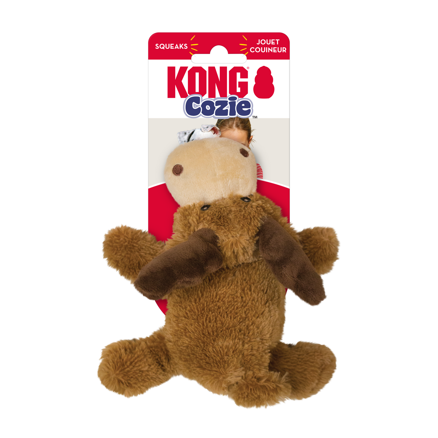 Kong Cozie Marvin Moose, Dog Toy