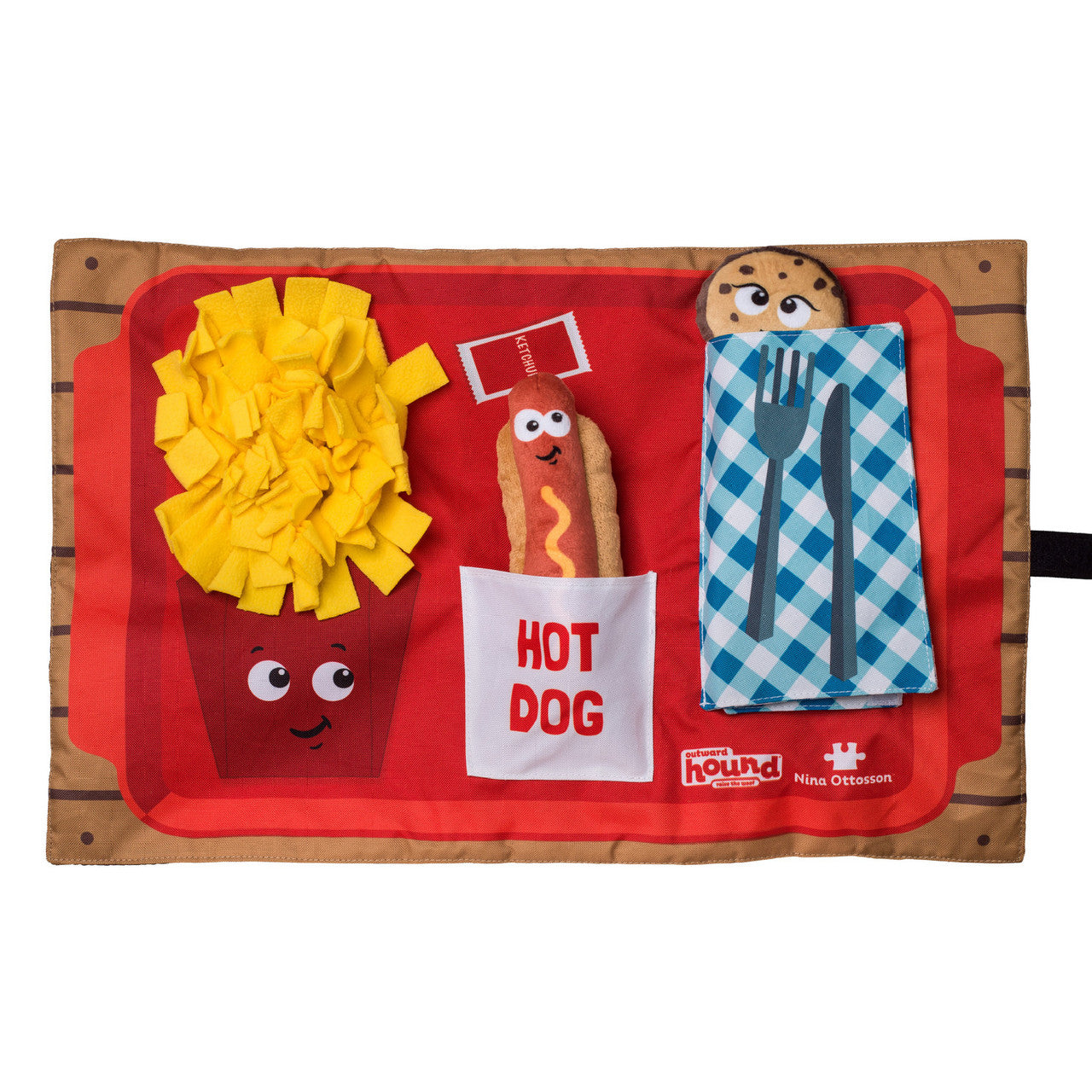 Outward Hound Activity Matz Fast Food Fun, Puzzle Mat For Dogs – Anaheim  Feed & Pet Supply