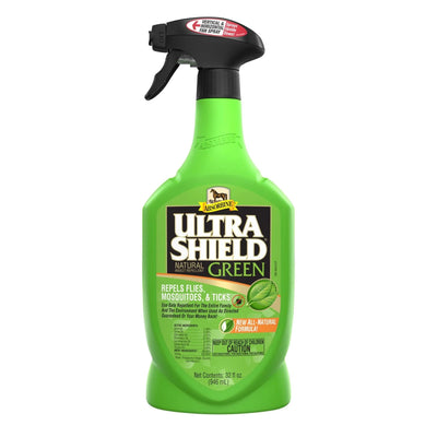 Absorbine UltraShield® Green Natural Fly Repellent 32-oz Spray, Insect Repellent